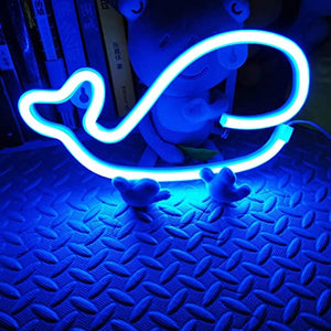 Whale Neon Lamp